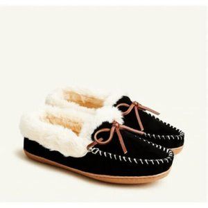 J.Crew Lodge Moccasins In Suede Size 7 Brand New